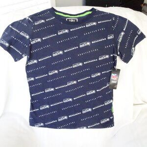 NFL Seattle Seahawks youth crewneck shirt. Size 14-16. Short sleeve. NEW